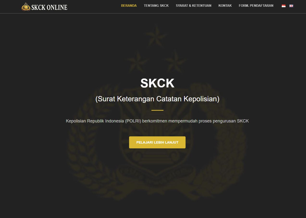Informasi layanan SKCK online