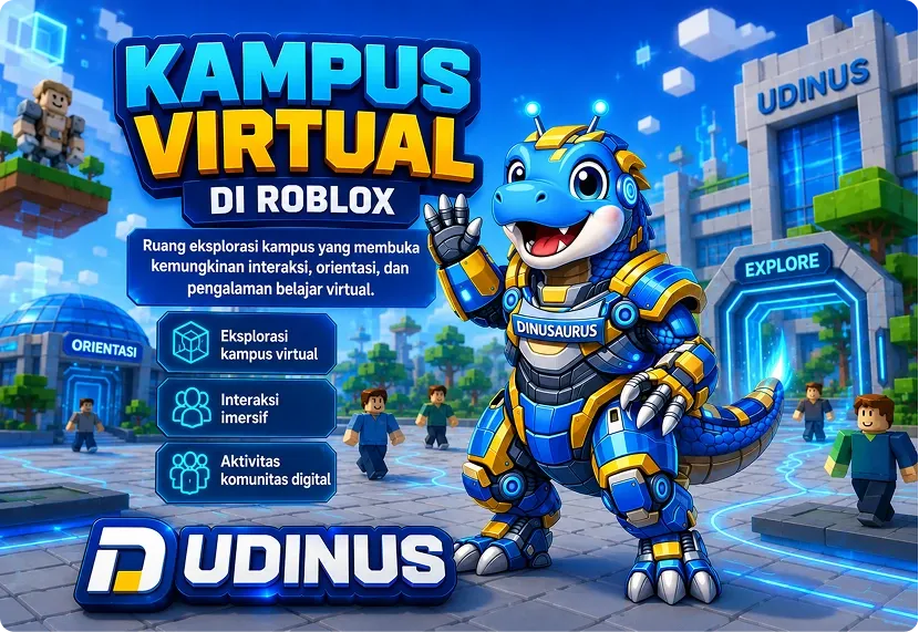 Kampus Virtual UDINUS di Roblox